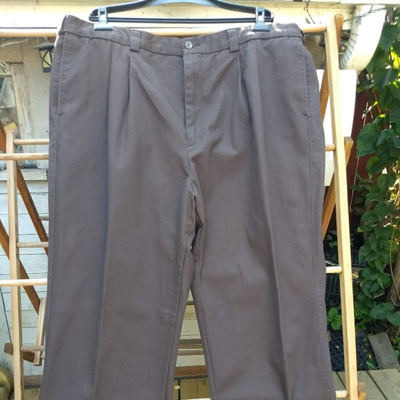 oak hill premium pant chocolate brown chinos - Picture 3 of 13